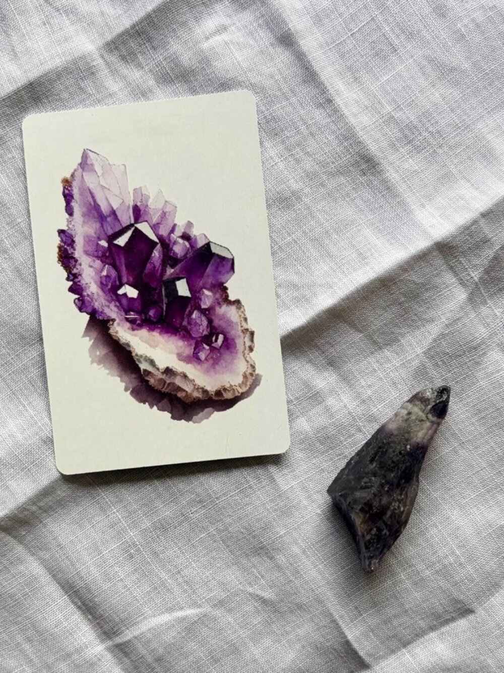 Natural Raw Amethyst Point